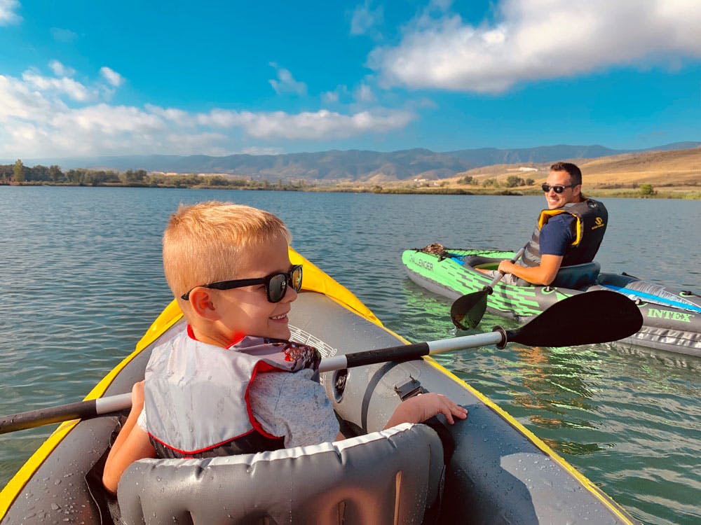 Blog photo Getting Health on the Road Hagen blog - kayaking