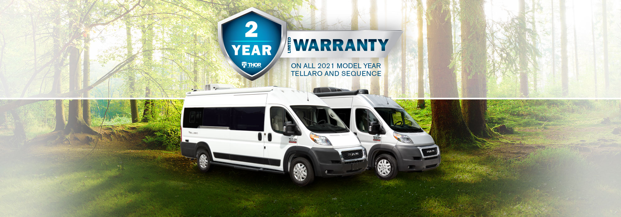 2 Year Warranty Slider Class B Motorhomes Sept 1, 2020