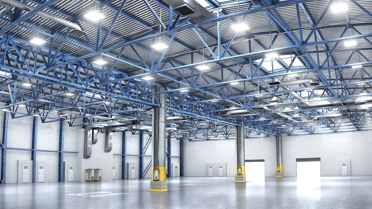 Spacious warehouse for Thor Motor Coach