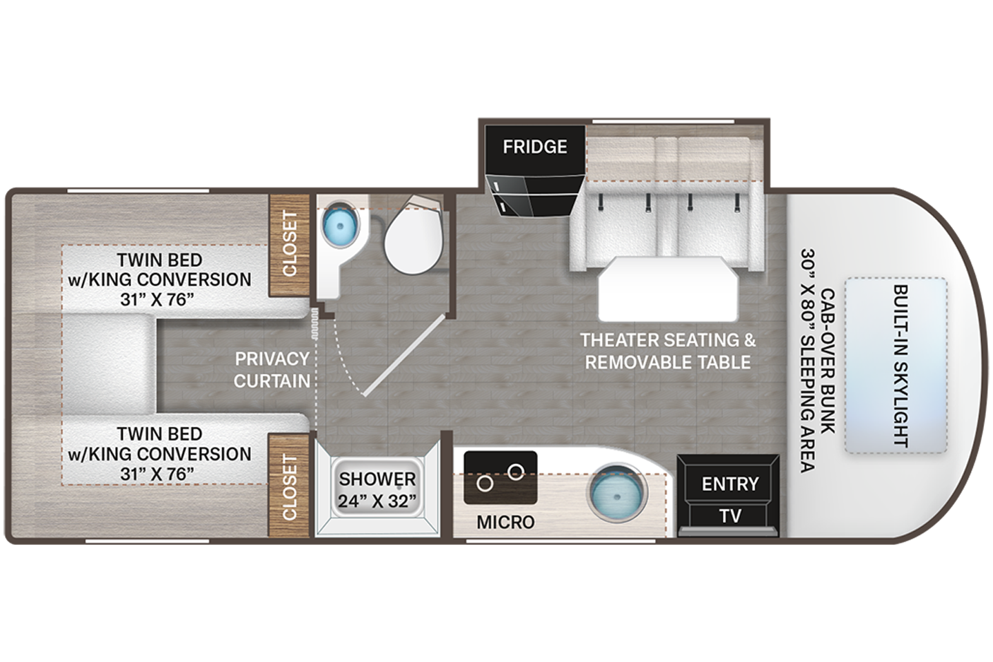 Delano 24XL · Floor Plan