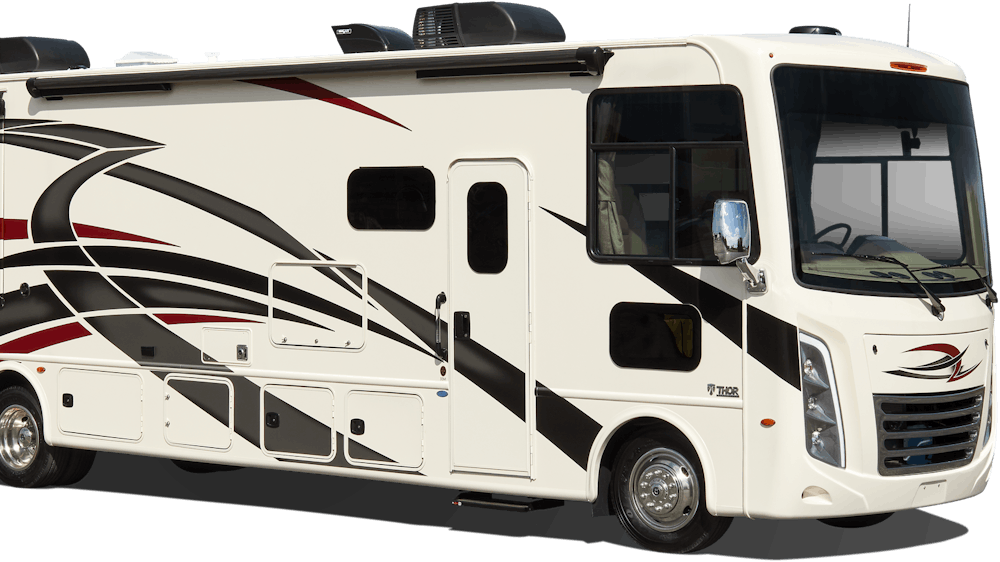 2021 Thor Hurricane Class A RV Hotstreak Exterior