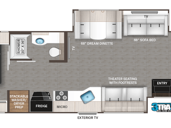 2023 Indigo CC35 floorplan