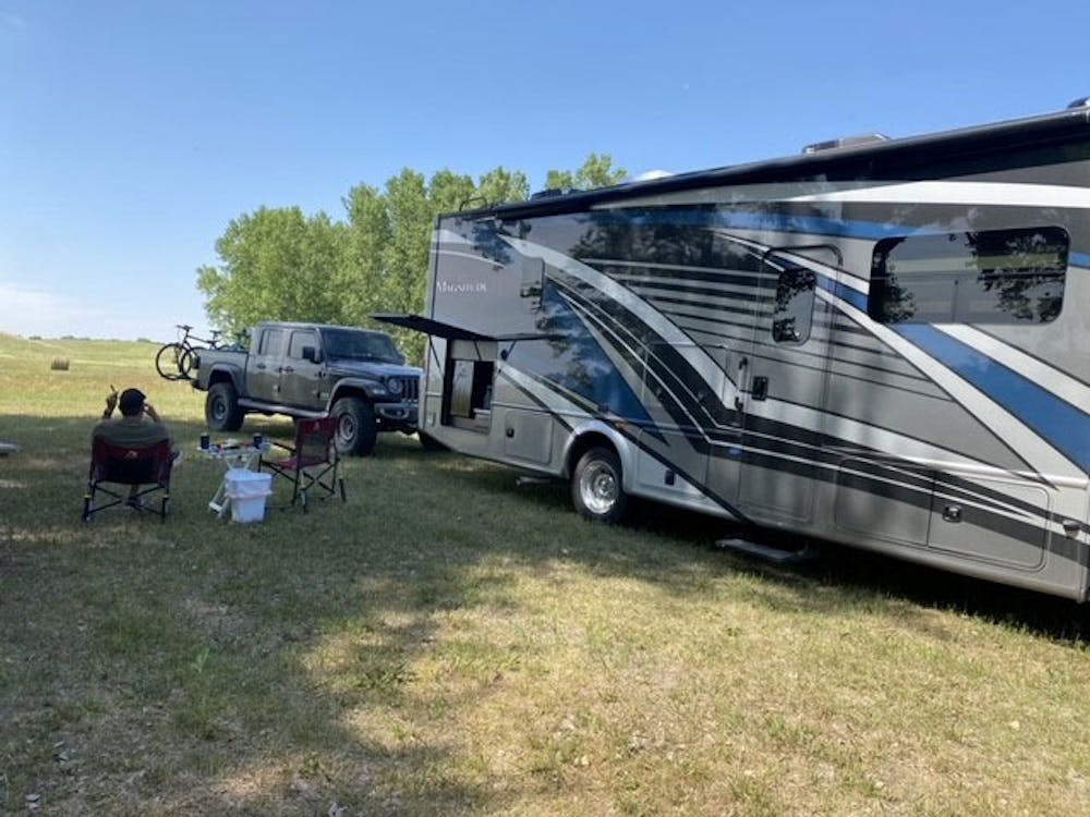 Blog Meet the Neuens Thor Magnitude Super C RV boondocking site