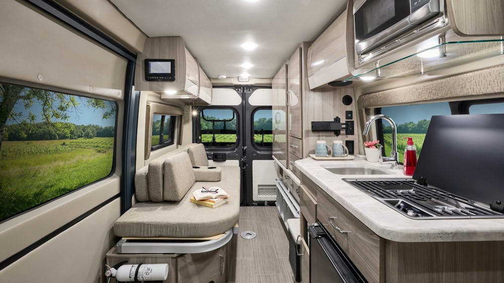 2022 Thor Scope Class B RV 18T Front to Back - Miami Miami Modern Cabinetry