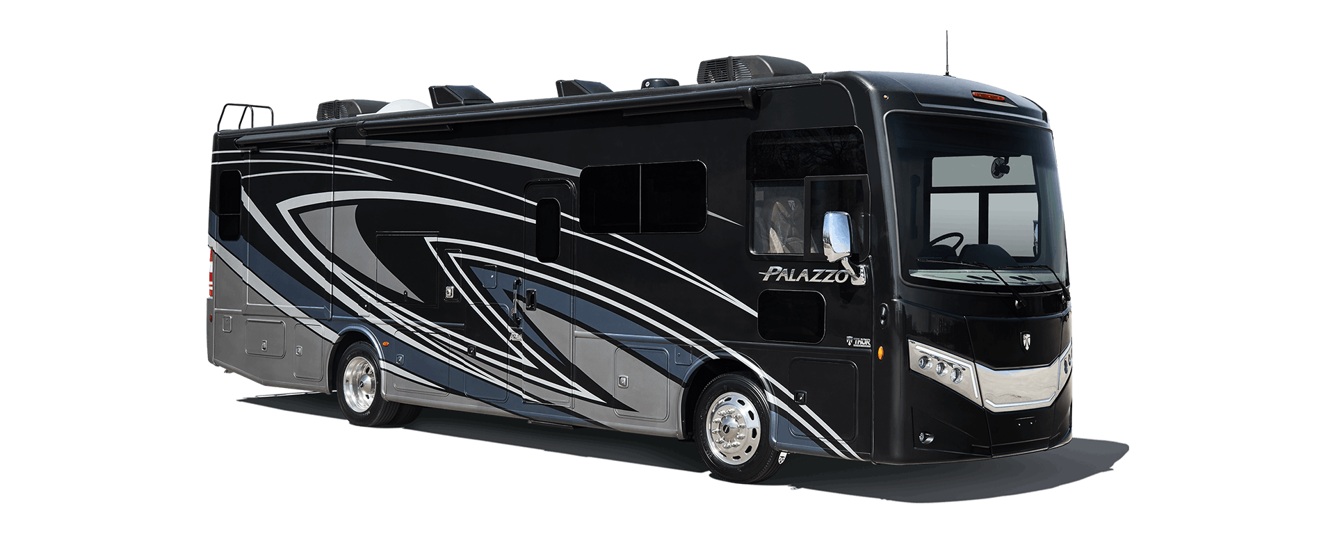 Palazzo Class A Diesel Pusher RV Pacific Dunes Exterior